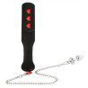 Correct Me Paddle avec Chaîne et Plug Spank plug 30cm